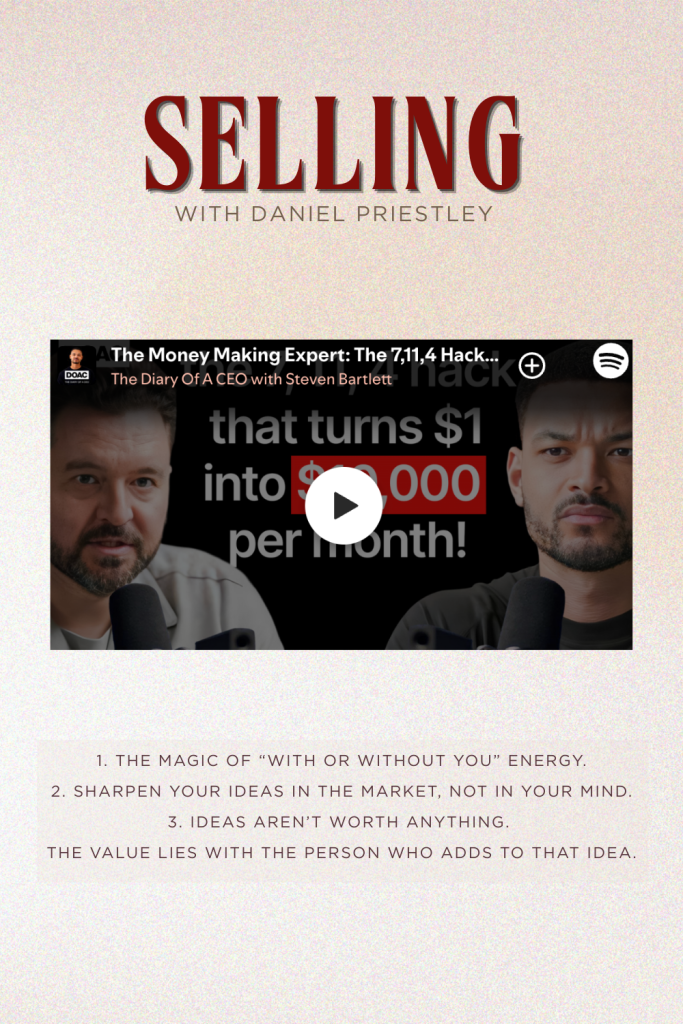 selling money making